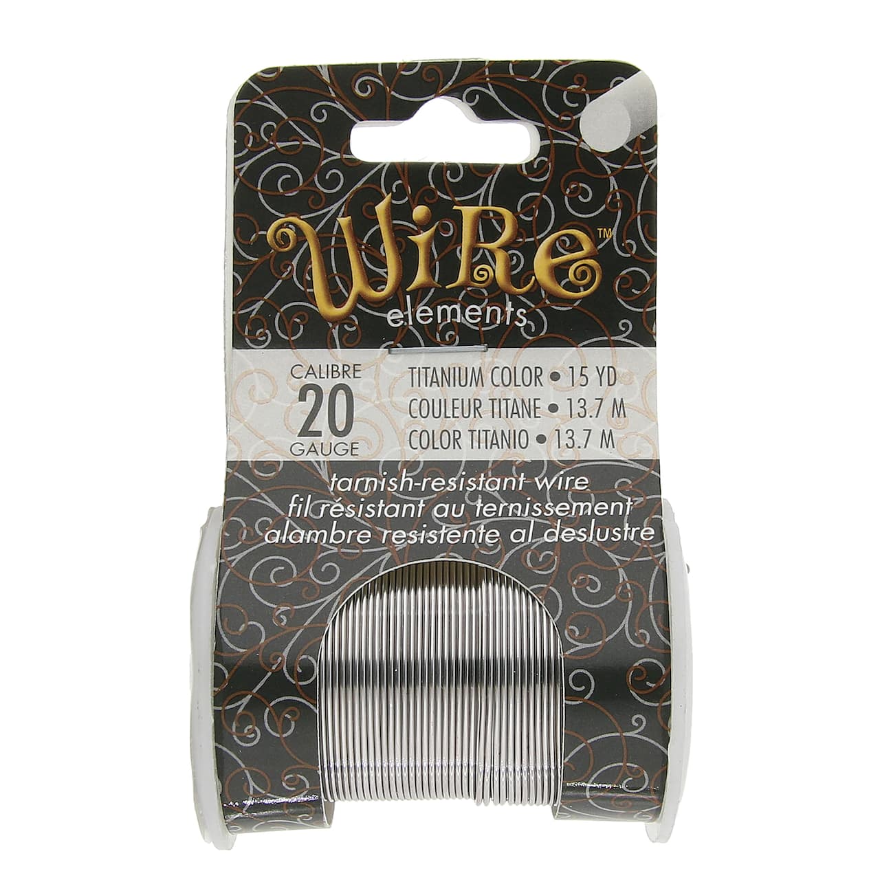The Beadsmith® Wire™ Elements 20 Gauge Tarnish-Resistant Wire